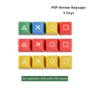 Custom PSP Arrow Replacement Keycaps OEM PBT dye-subbed Keycaps Set for Mechanical Gaming Keyboard